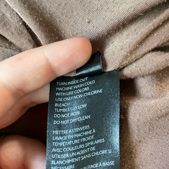 We The Free leather biker jacket with buckle detailing. - Picture 6 of 9